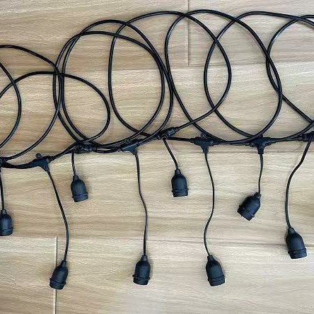 Fitting Kafe 10M 10 Fiting Gantung Cafe Outdoor Fitting + Kabel 10 Meter