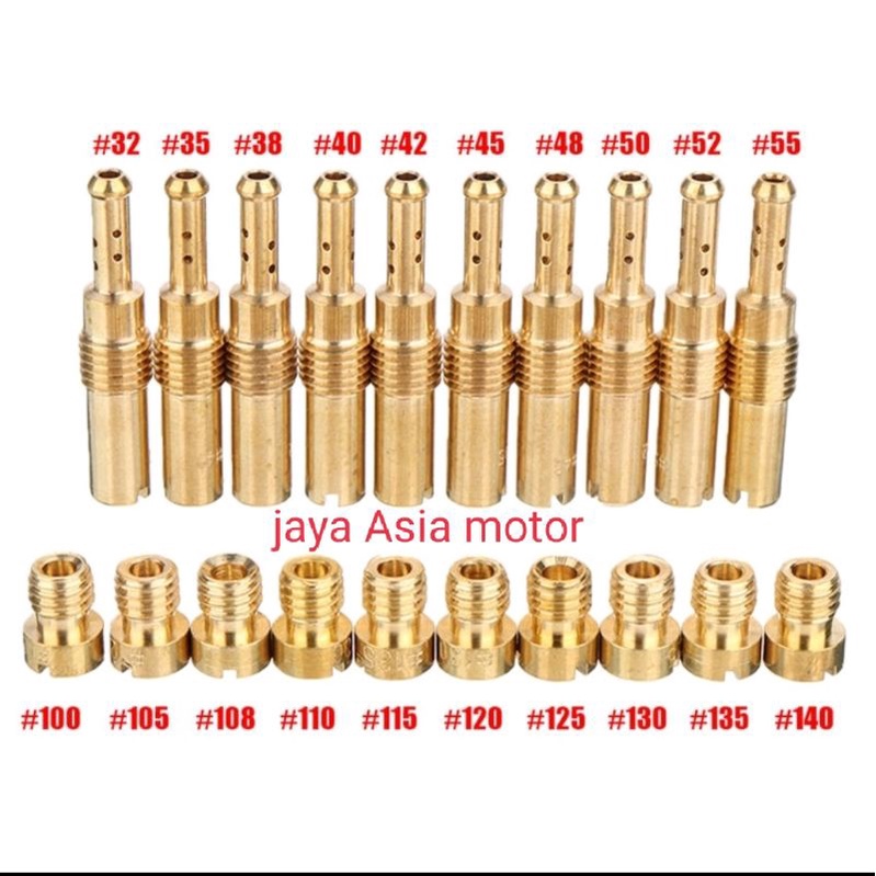 SPUYER MAIN JET PE  PILOT JET PE TIGER GL MEGAPRO PWL NINJA R SS KLX D-TRACKER FU MX. N250 BEAT 98-1