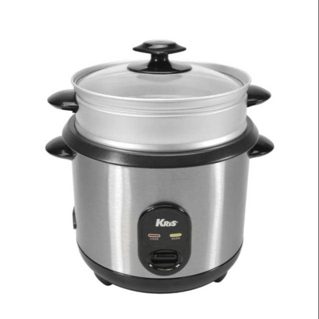 Kris Rice Cooker Manual 1.8 Ltr - Silver