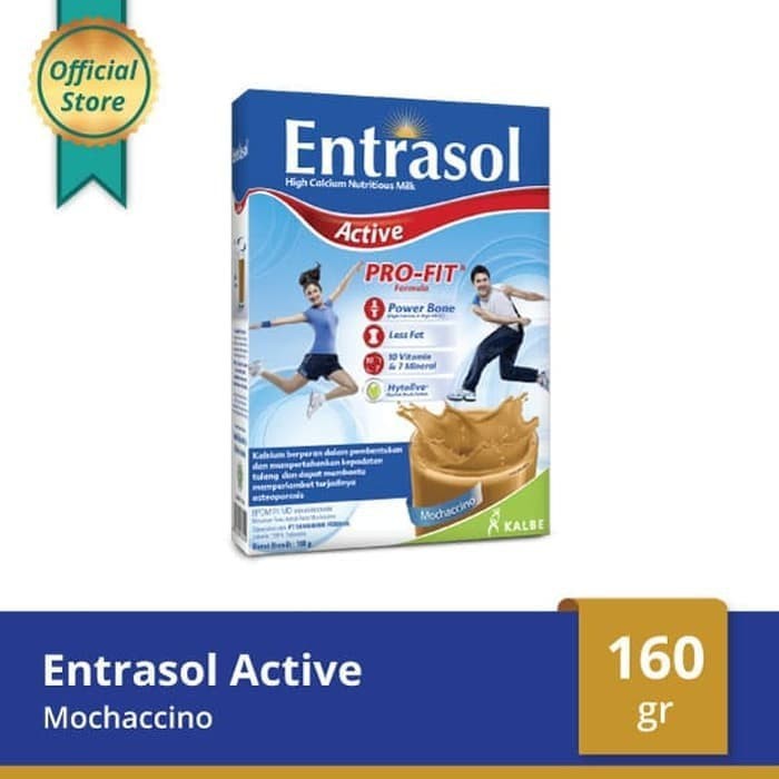 

ENTRASOL ACTIVE MOKA 160GR