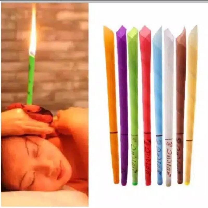 EAR CANDLE/LILIN TERAPI TELINGA/LILIN PEMBERSIH TELINGA