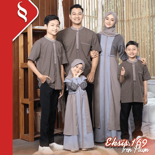 Eksis 169 Iron Pium Sarimbit Seply Gamis Meyra 64 Selia 100 Koko Kaseo 132 Kliko 96 Anak Kids Dewasa