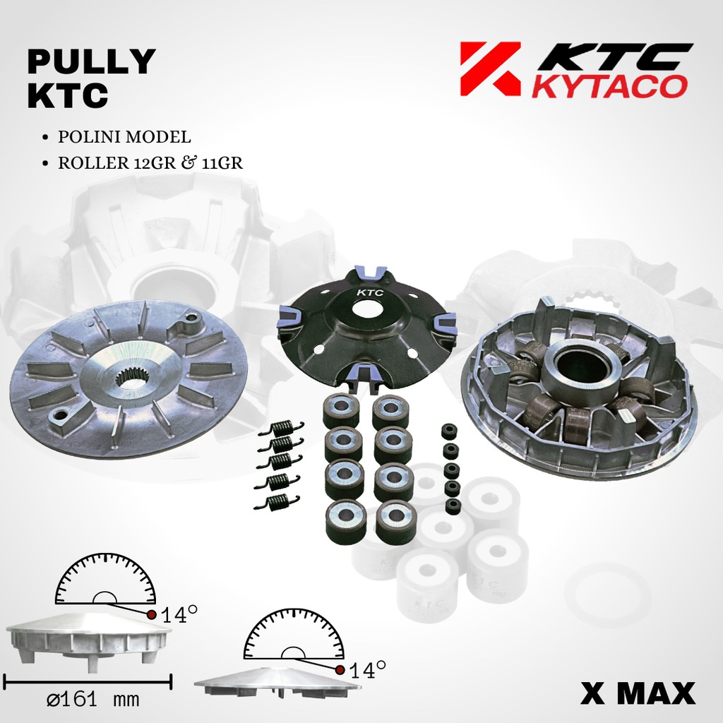 Pulley Pully XMAX ktc kytaco set custom polini