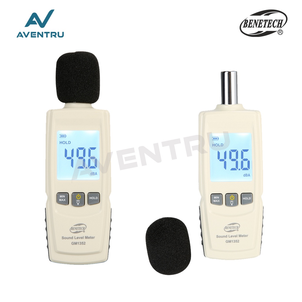 Benetech Sound Level Meter Noise Tester Desibel Decibel Meter Alat Ukur Suara GM1352