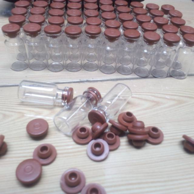 Botol kaca depo/pinisilin 3ml paket reseller