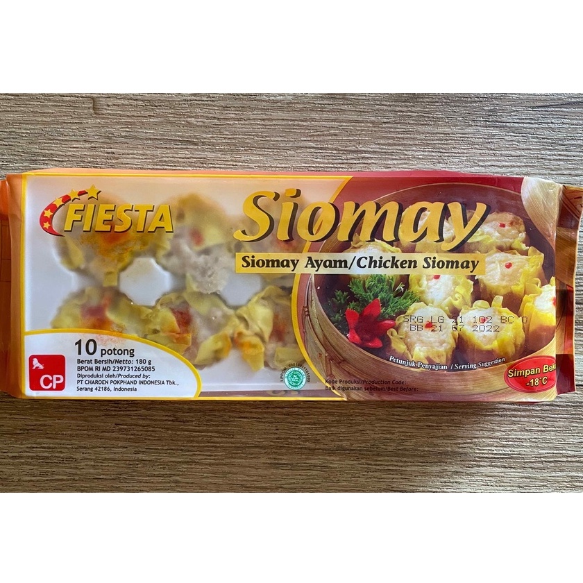 SIOMAY AYAM FIESTA ISI 10 PCS 180GR