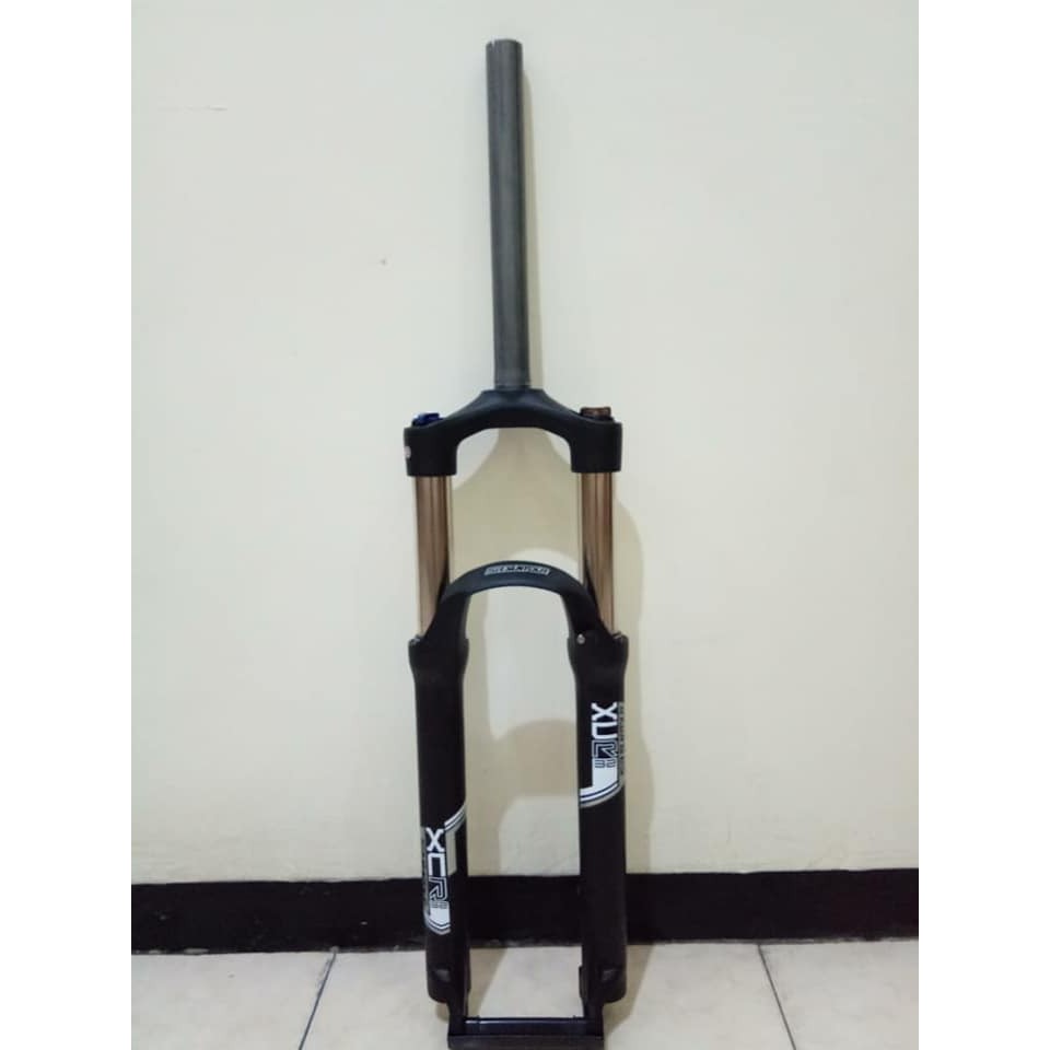 SALE  FORK SR SUNTOUR XCR 27,5" HITAM DOFT