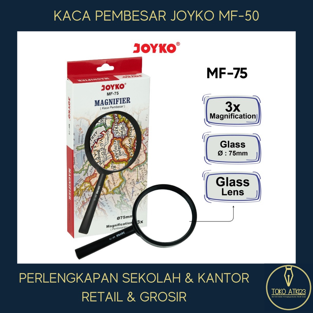 Kaca Pembesar / Magnifier Joyko MF-75