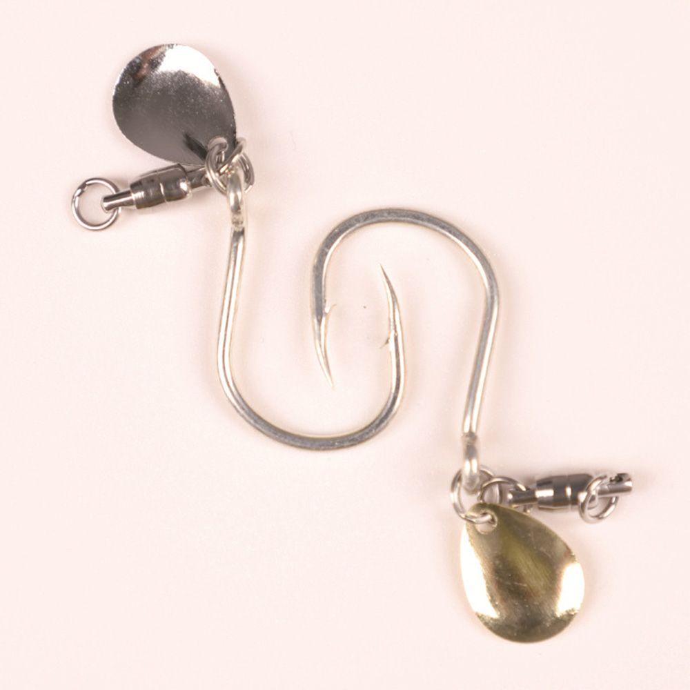 Preva Kail Pancing Dengan Payet High Quality Back Thorn Lure Turn Ring Sequin