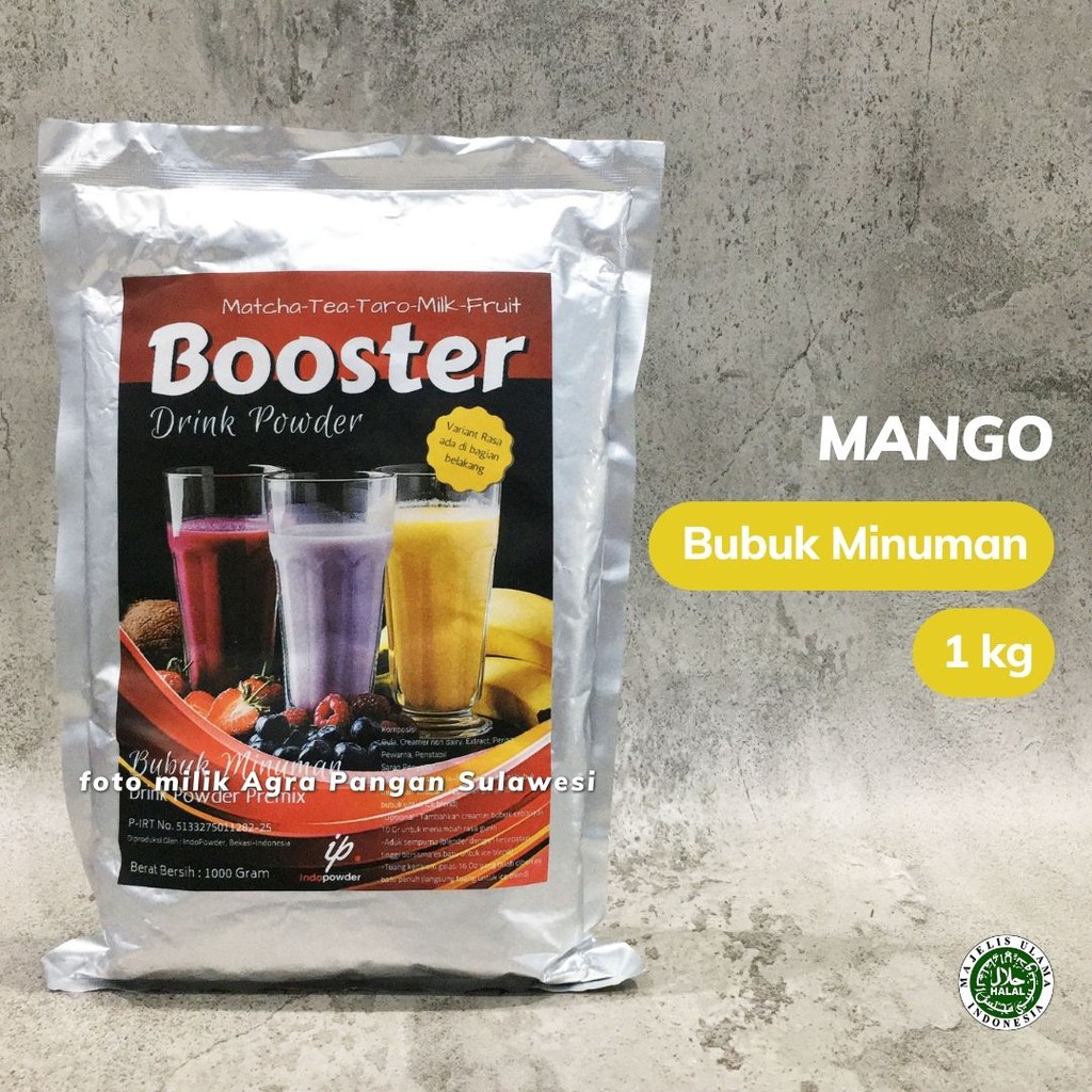 

Bubuk Minuman MANGO Mangga 1kg | Drink Powder Flavour Rasa King Thai Mango Premix Instan - Indo Powder
