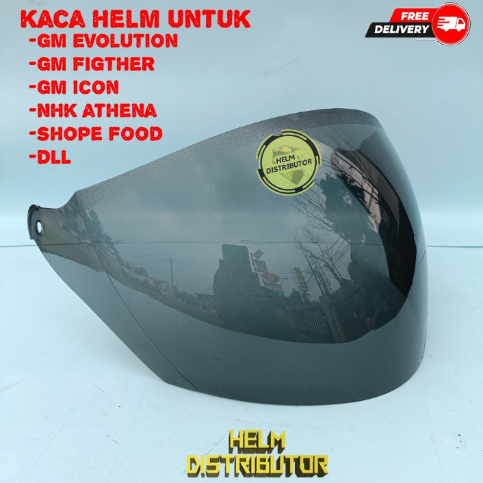 Kaca Helm GM Evolution / Kaca Helm GM Figther DLL