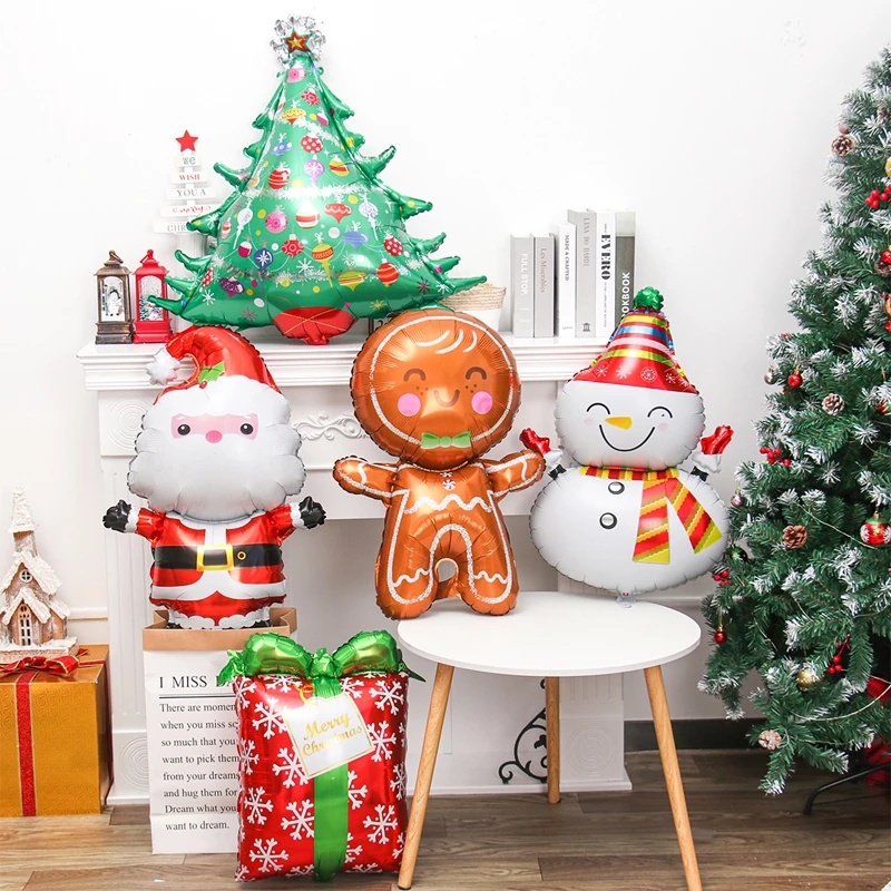 [Harga Grosir]Kotak Permen Bentuk Balon Bahan Aluminum Foil Untuk Dekorasi Natal/Hot Sale