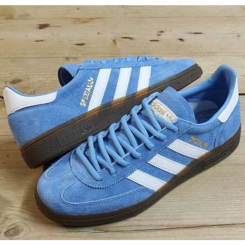 Jual Adidas Handball Spezial Blue Ice Original | Shopee Indonesia