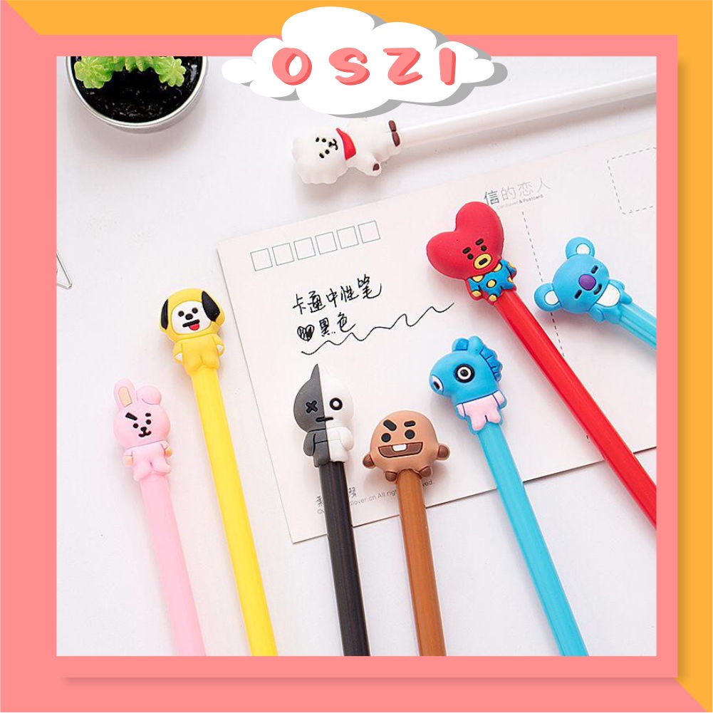 

❄ OSZI ❄ R147 Pulpen Fancy Gel Pena Karakter Pen Cartoon Perlengkapan Sekolah Stationary COD