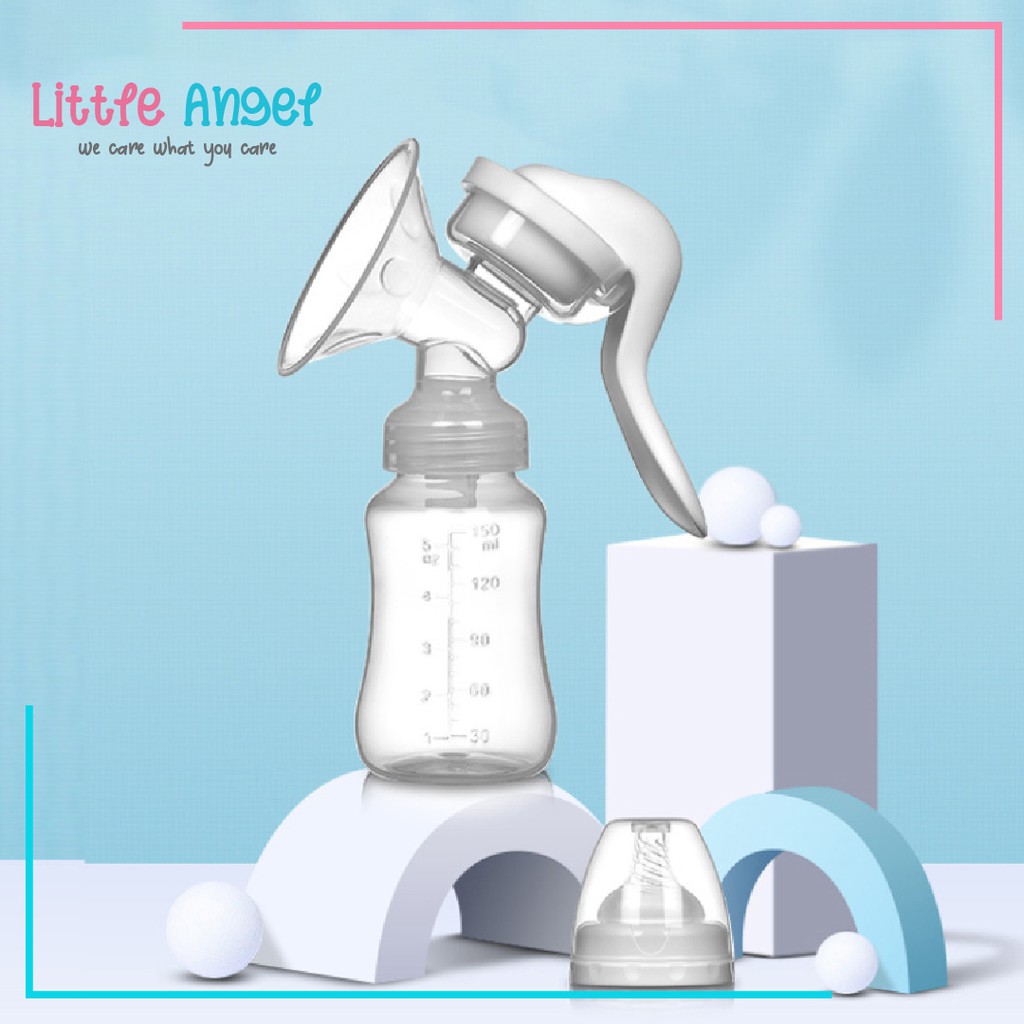 Pompa ASI Manual Breast Pump Botol Dot Susu Bayi BPA FREE Murah Impor COD