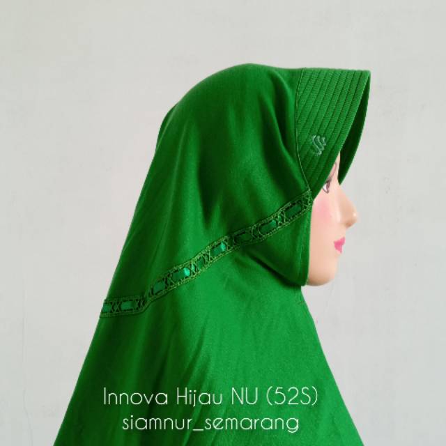 Innova Hijau Nu 52s Size S Kerudung Rabbani Shopee Indonesia