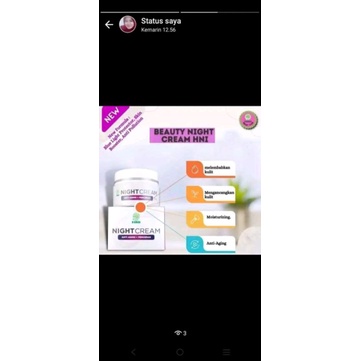 Night Cream Hni Hpai