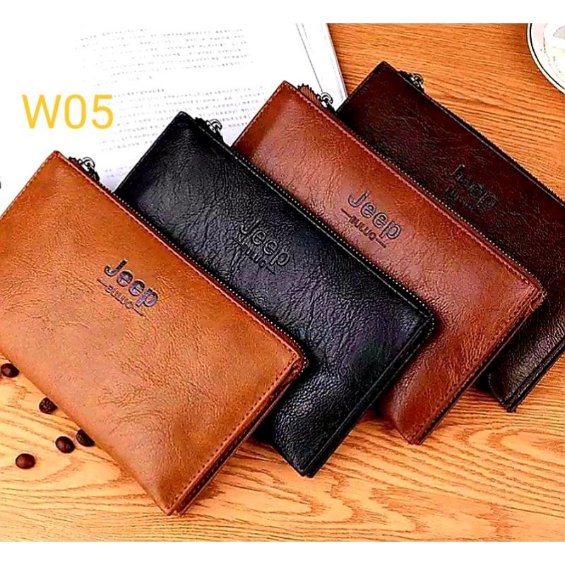 Luxuzy Zipper Jeep Buluo Wallet 1619 / Dompet Import Jeep Buluo