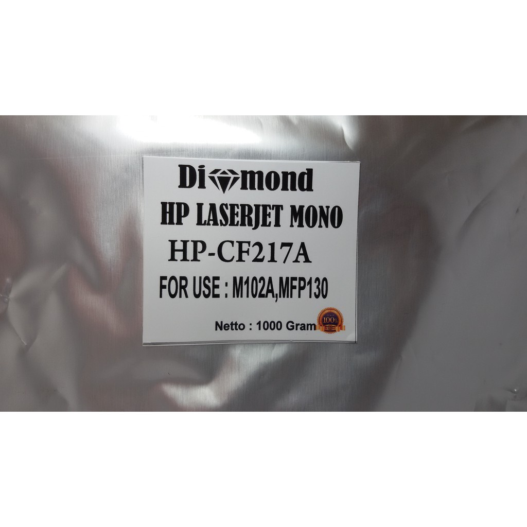 Toner Bubuk Isi Ulang Hp 17A Diamond 1kg