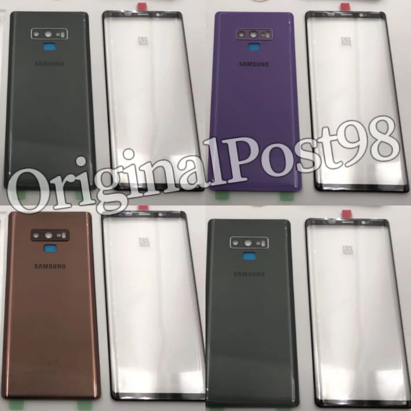 Samsung Note9 Note 9 Glass Kaca LCD + Backdoor Back Cover Glass Ori