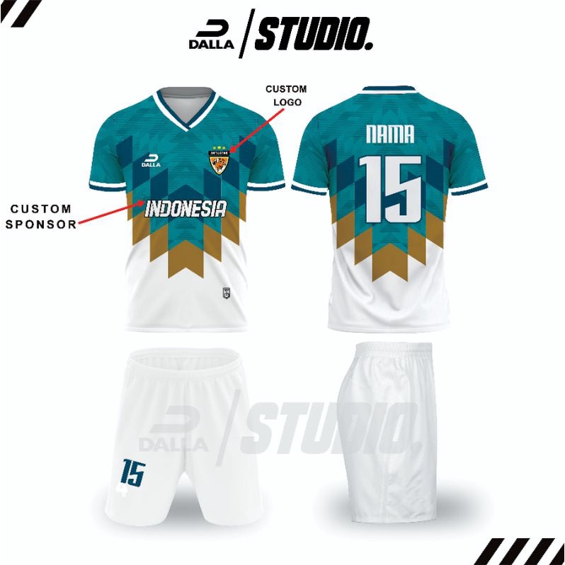 Jersey Futsal Full Printing Jersey Sepakbola Full Printing Kaos Futsal Baju Futsal Baju Sepakbola Ka