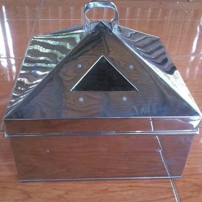 Kukusan / Klakat Steamer Kotak Uk.45 Cm Stainless