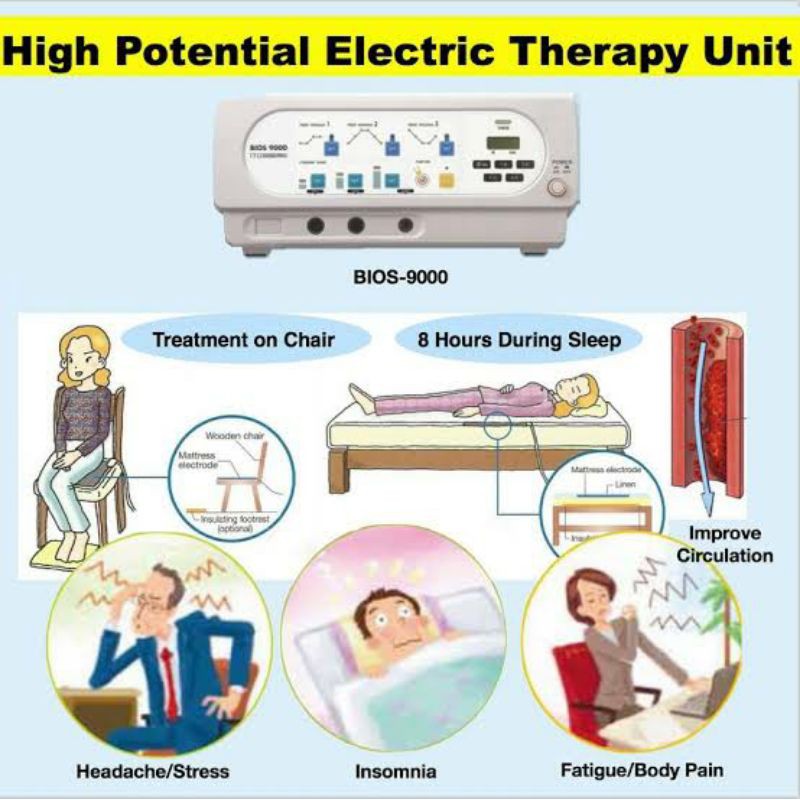 BIOS 9000/ALAT TERAPI KESEHATAN/ELEKTROMAGNETIK/FISIOTERAPI