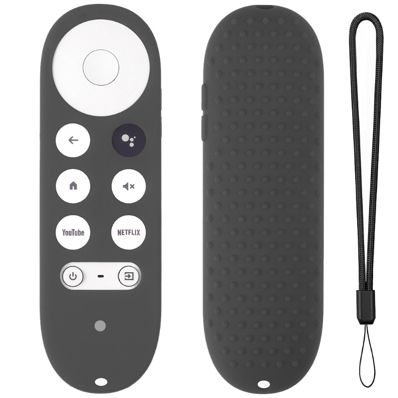 CRE  For -Google TV 2020 Voice Remote Silicone Case Protective Cover Skin Remote