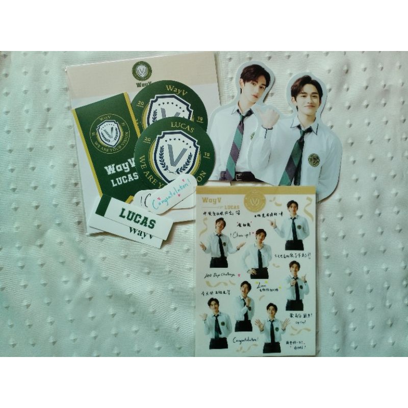 WAYV LUCAS B2S LUGGAGE STICKER ONLY (NO PC)