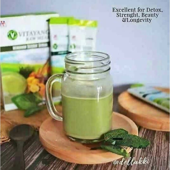 Makanan Detox / Detoks Vitayang Rawmeal 48 Jenis Tumbuhan Makanan Mental Raw Meal KK Indonesia Korea