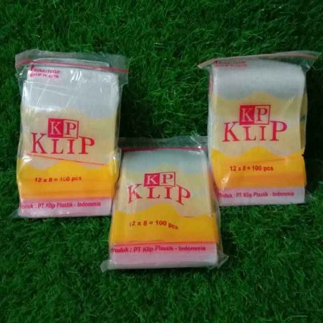 MURAH BANGET!!! 100 pcs plastik klip KP 8 x 12