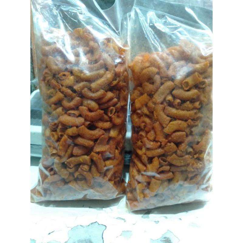 

makaroni bantat rasa pedas camilan snack kiloan makroni jajanan 250gr