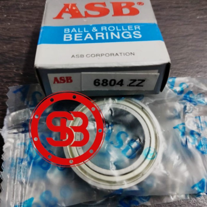 Bearing / Laker / Laher 6804 ZZ ASB