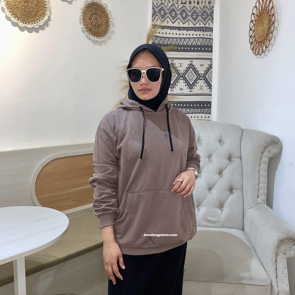 JUMBO Size  SWEATER Hoodie NATURAL  || Sweater Natural Hoodie Zumbo Size XXl PRIA WANITA