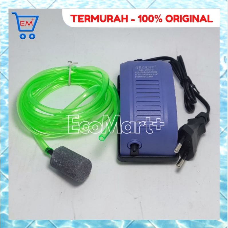 Recent Air Pump Aerator AA 2800 Low Watt 1 Lubang Output