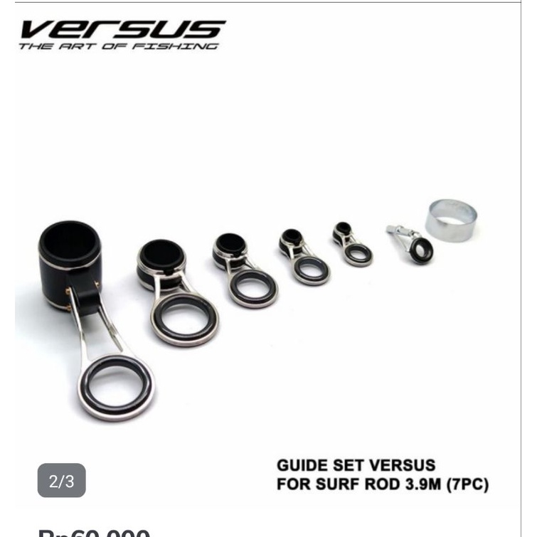 ring joran pantai surf cincin set versus untuk 360 390 420 set