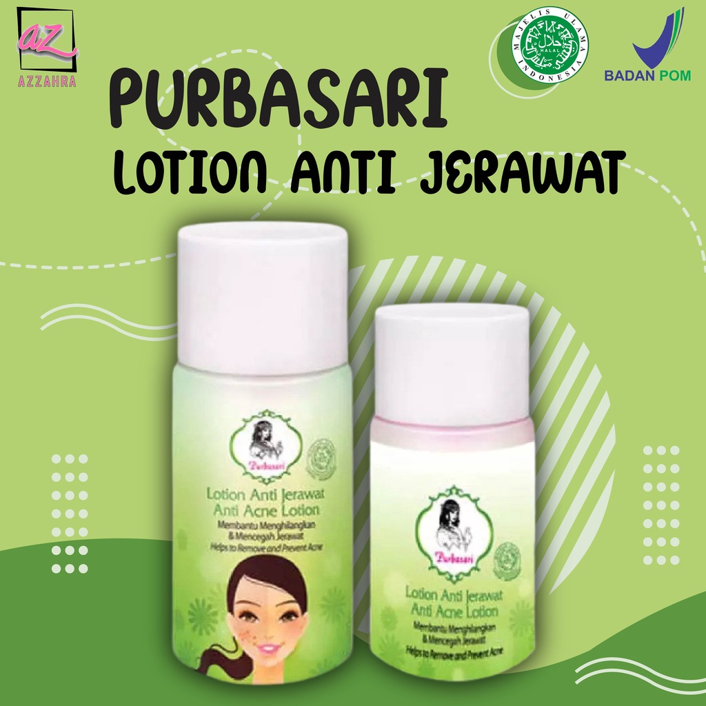 PURBASARI Lotion Anti Jerawat 25ml/50ml ORIGINAL BPOM