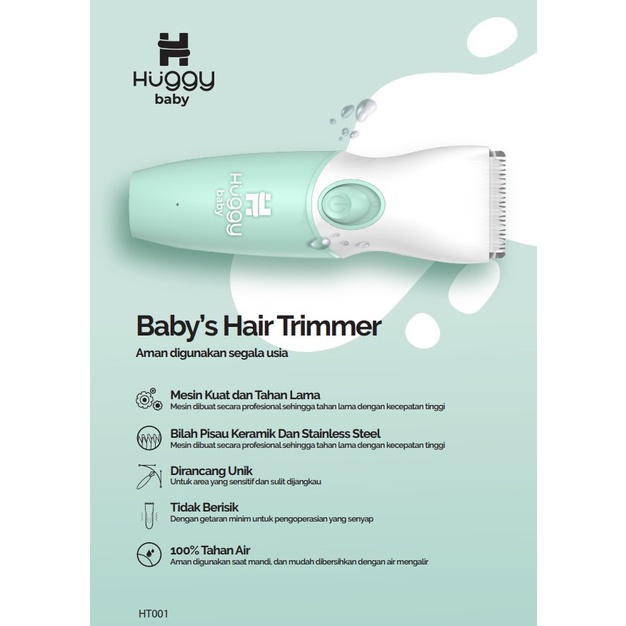 Huggy Baby HT001 Baby Hair Trimmer - B101008