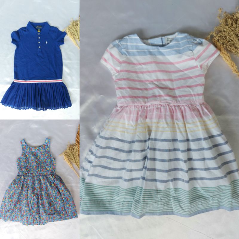 DRESS ANAK RALPH LAUREN/POLO ( umur 2thn sampe 16thn)