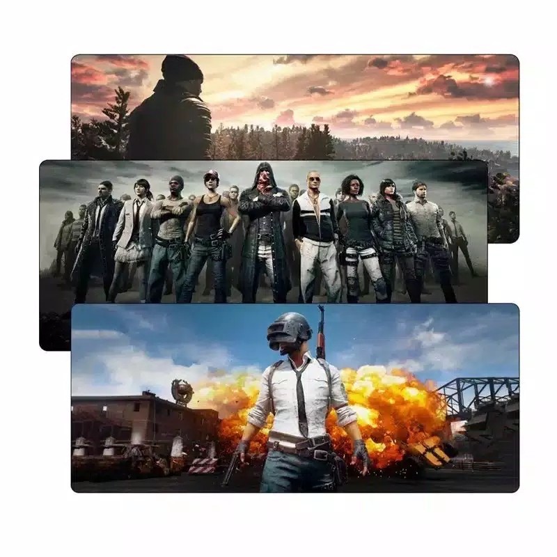 Mousepad Gaming PUPG / PUBG MOBILE GAMING MOUSE PAD Anti Slip