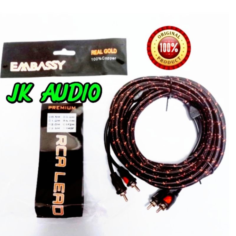 Kabel RCA Audio Panjang 5 Meter