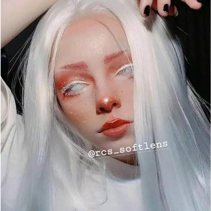 softlens LATHI SOFTLENS COSPLAY softlens full putih