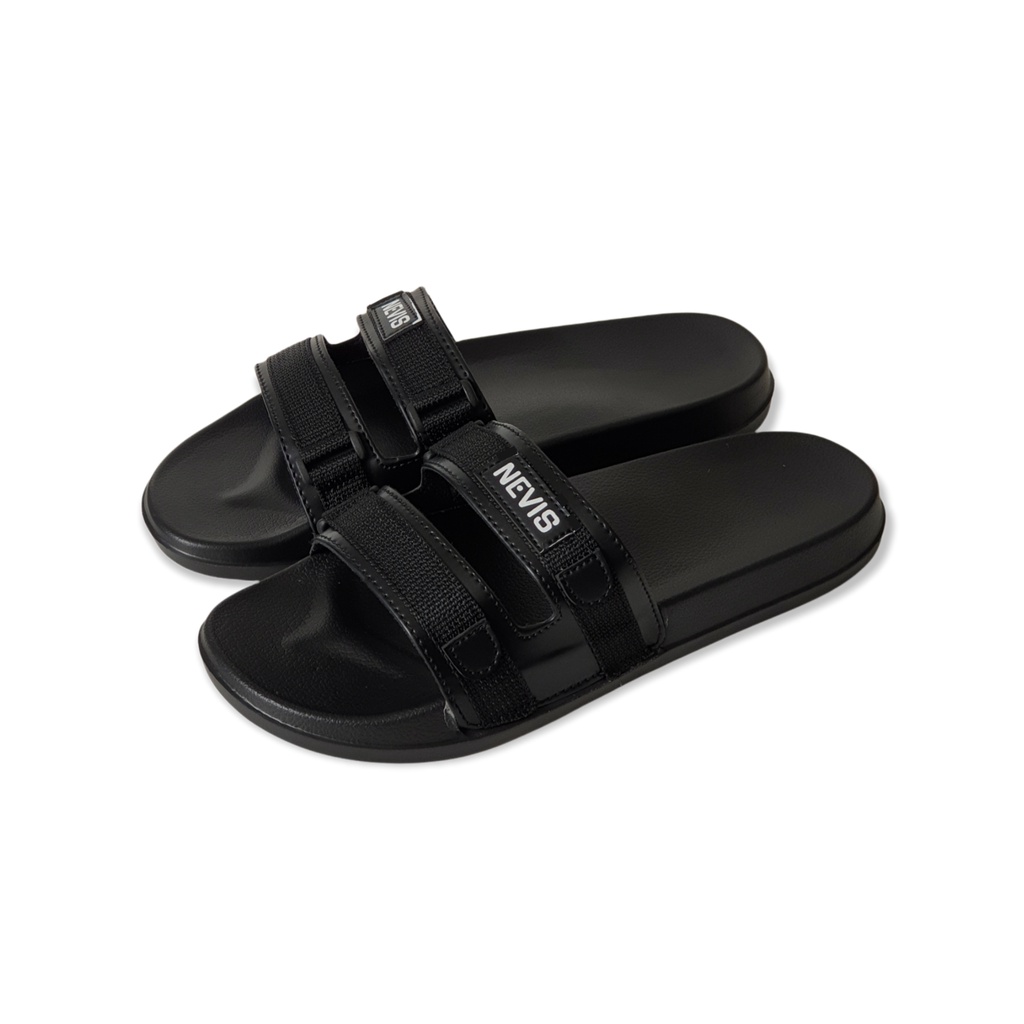 Sandal Slide Pria Nevis Nvs 60 / Sendal Slop Slip On Casual Distro Pria Original