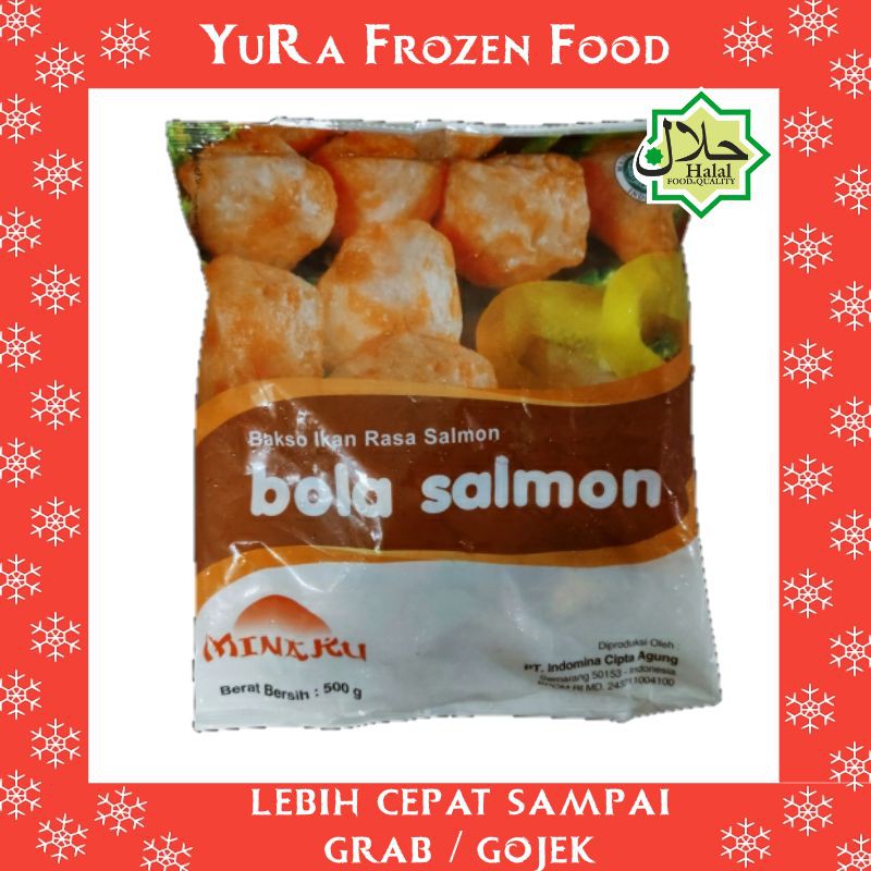 

Bakso Bola Salmon MINAKU Baso Ikan 500 gr