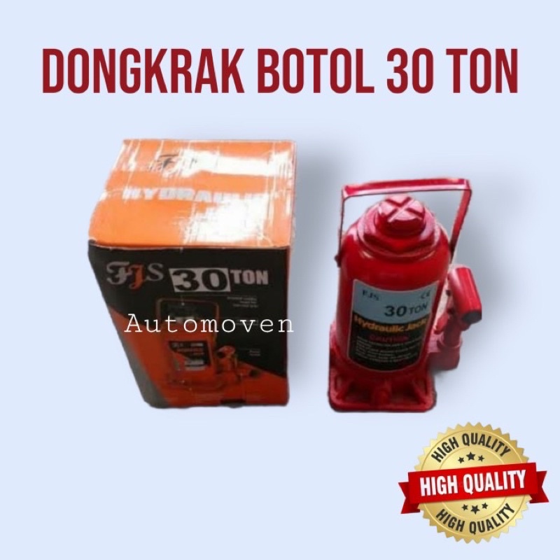 dongkrak 30 ton hydraulic botol