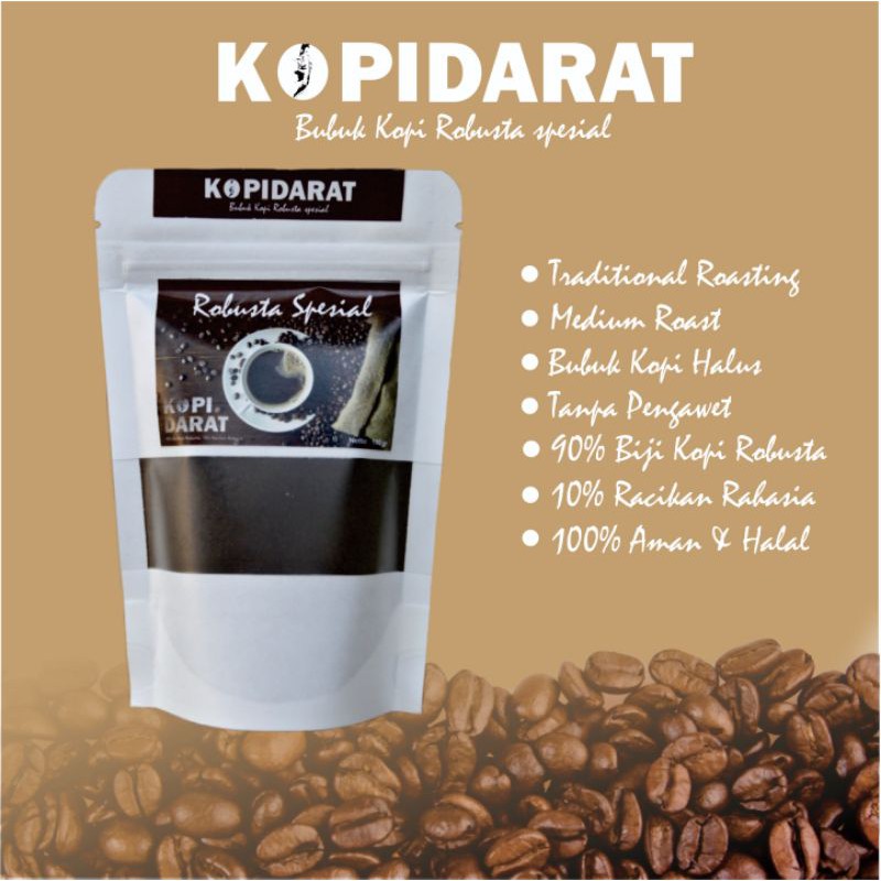 

400Gr Bubuk Kopi Java Robusta Spesial [ KOPI DARAT ]