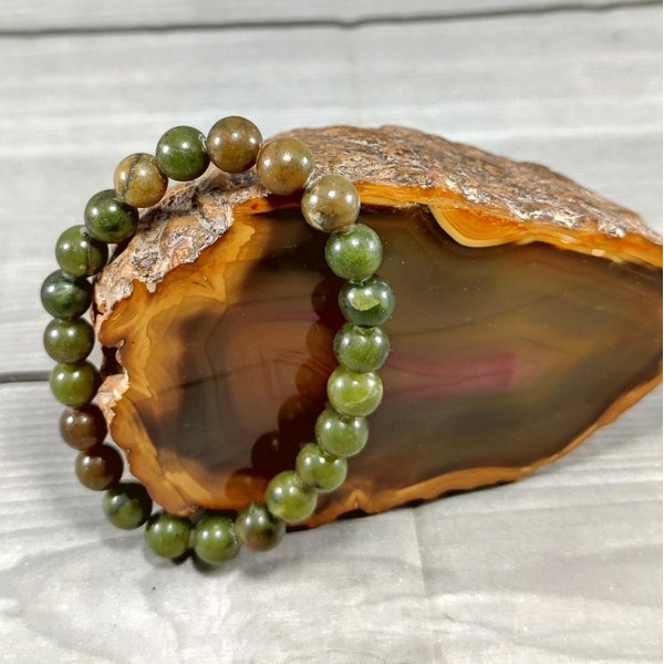 Gelang Kesehatan Batu Alam Natural Green Jade Termurah