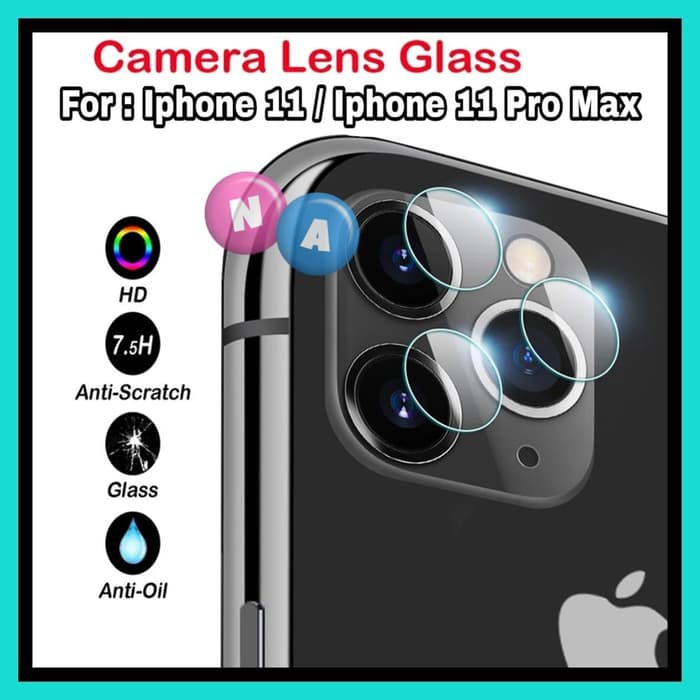 NA - Tempered Glass Kamera Iphone 11 Pro Max - Pelindung Kamera Iphone