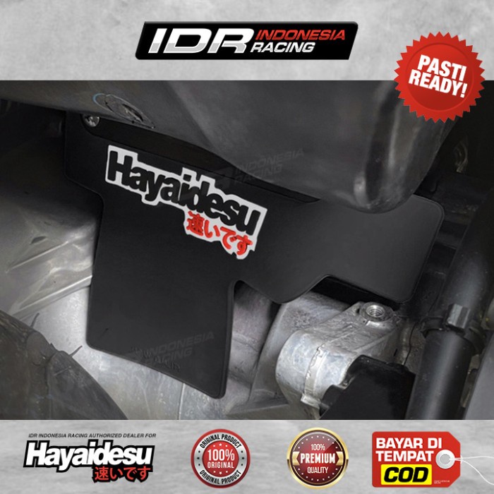 Motor-Spakbor- Hayaidesu Penahan Lumpur New Nmax 2020 Mud Flap Variasi Aksesoris Moto - Hitam