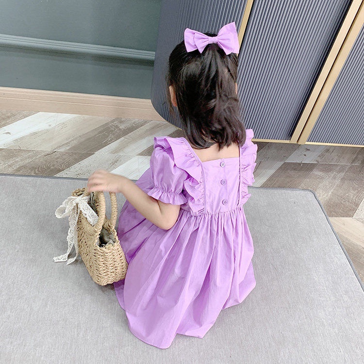 [PRINCESS KESLI]0-9Tahun Korean Fashion Dress Anak Perempuan Baju Bayi Perempuan Dress Bayi Gaun Anak perempuan